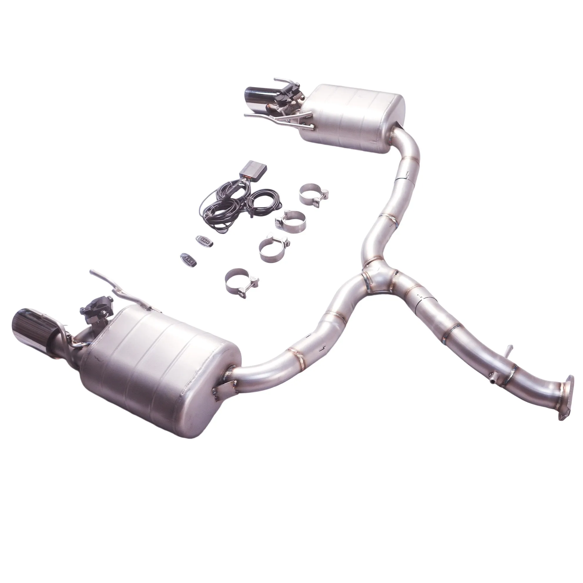 Escape trasero Lexus IS250 IS350 2006-2012 acero inoxidable 304 válvulas - imagen 5