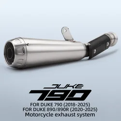 Tubo de conexión de escape para KTM Duke 790, 890 y 890 R