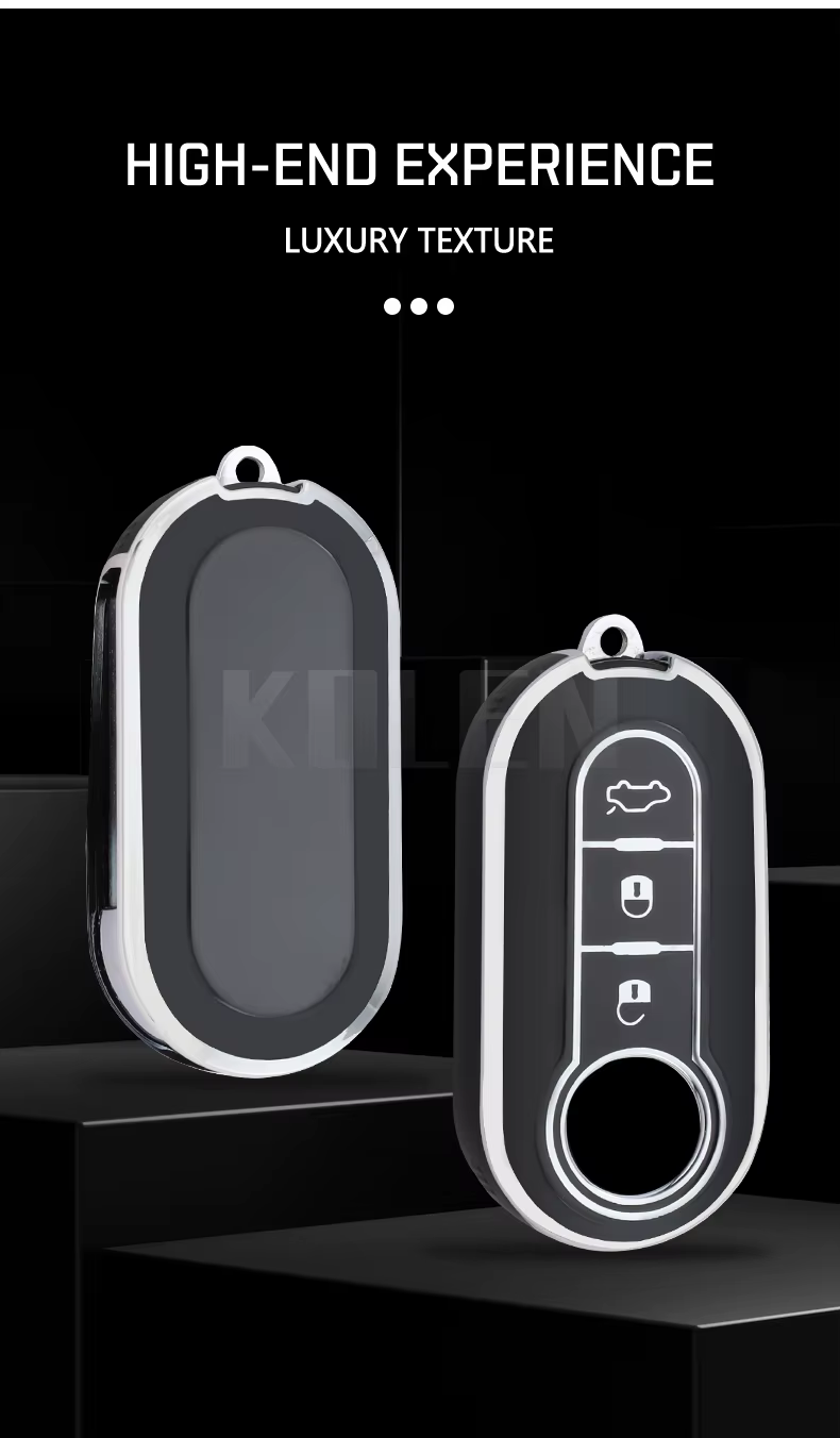 Opciones de funda para llave en distintos colores