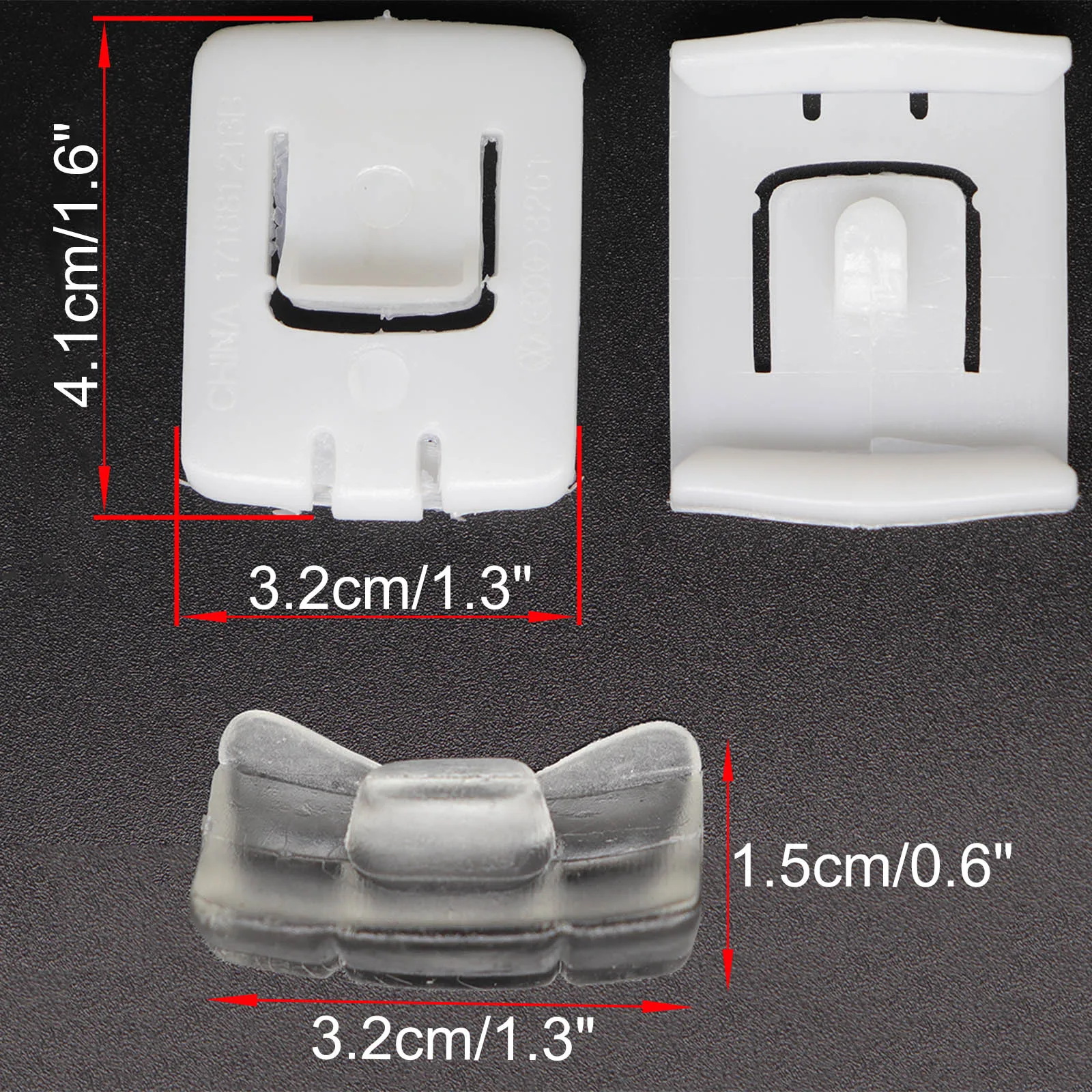 Clip guía deslizante de asiento para VW Polo Mk3 6N y Derby - imagen 3