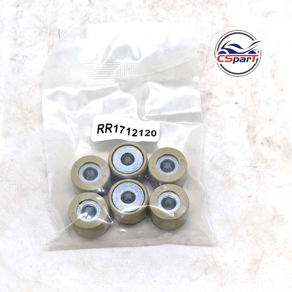 Peso variador rodillo 17x12 para scooter 150cc Aprilia Derbi Suzuki - imagen 3