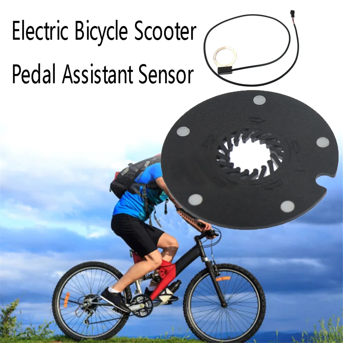 Sensor PAS de 5 imanes para bicicleta eléctrica de conversión - imagen 2