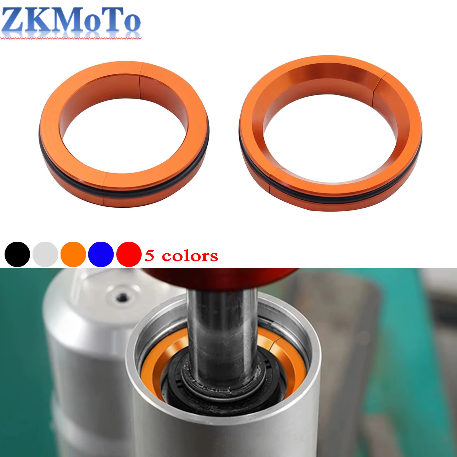Kit descenso amortiguador trasero CNC KTM EXC SX XC 46-50mm
