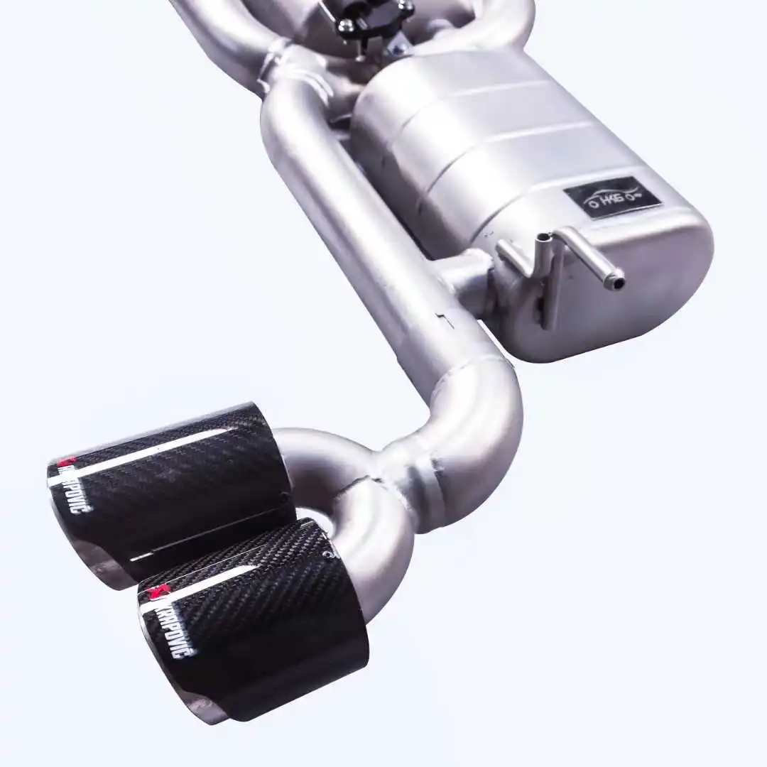 Sistema catback con válvula eléctrica para VW Golf VII, inox 304 - imagen 3