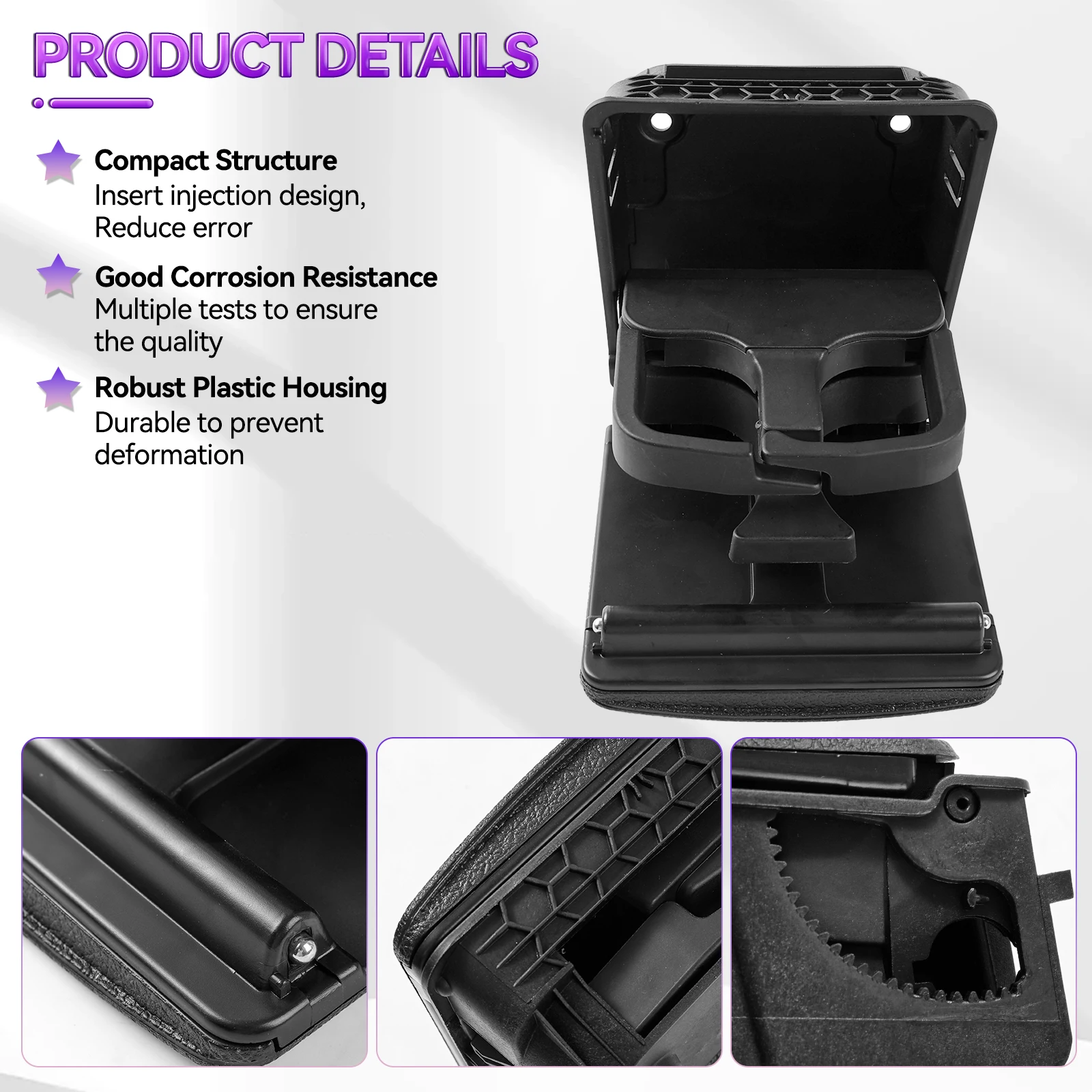 Reposabrazos de consola Central, portavasos trasero para VW Jetta MK5 GOLF GTI MK5 6 RABBIT EOS 2006-11 1K 0862532   1K 0862532 C 1K 0862532 F F F - imagen 5