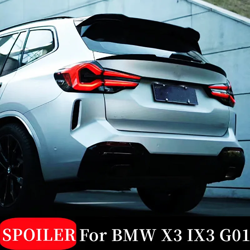 Alerón trasero BMW X3 G01 ABS negro brillante