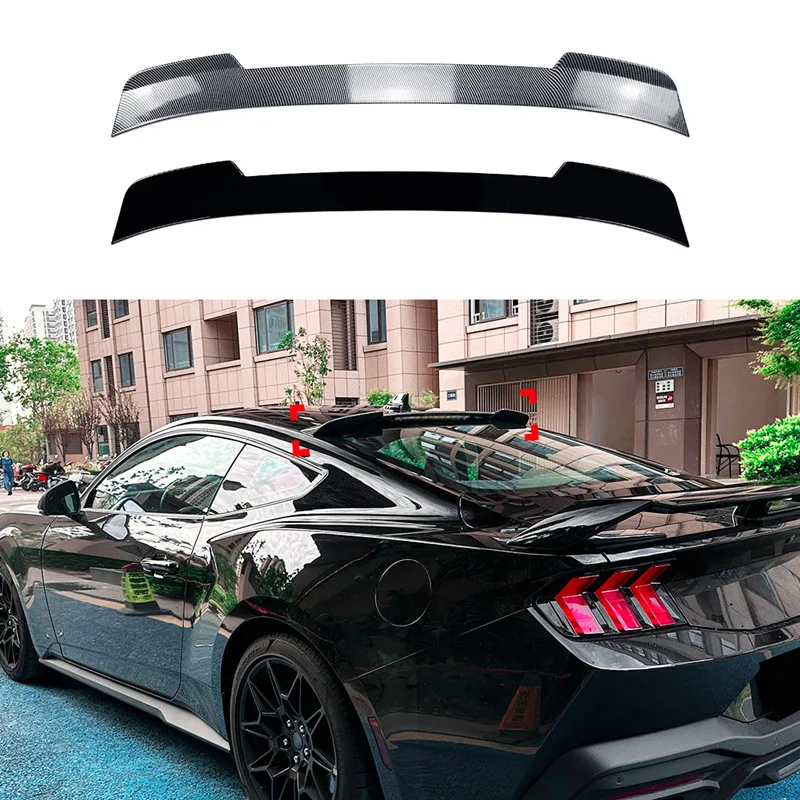 Alerón trasero ABS carbono negro para Ford Mustang MK7 2024 - imagen 2
