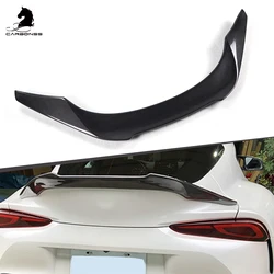 Alerón trasero tipo V de fibra de carbono para Toyota Supra A90