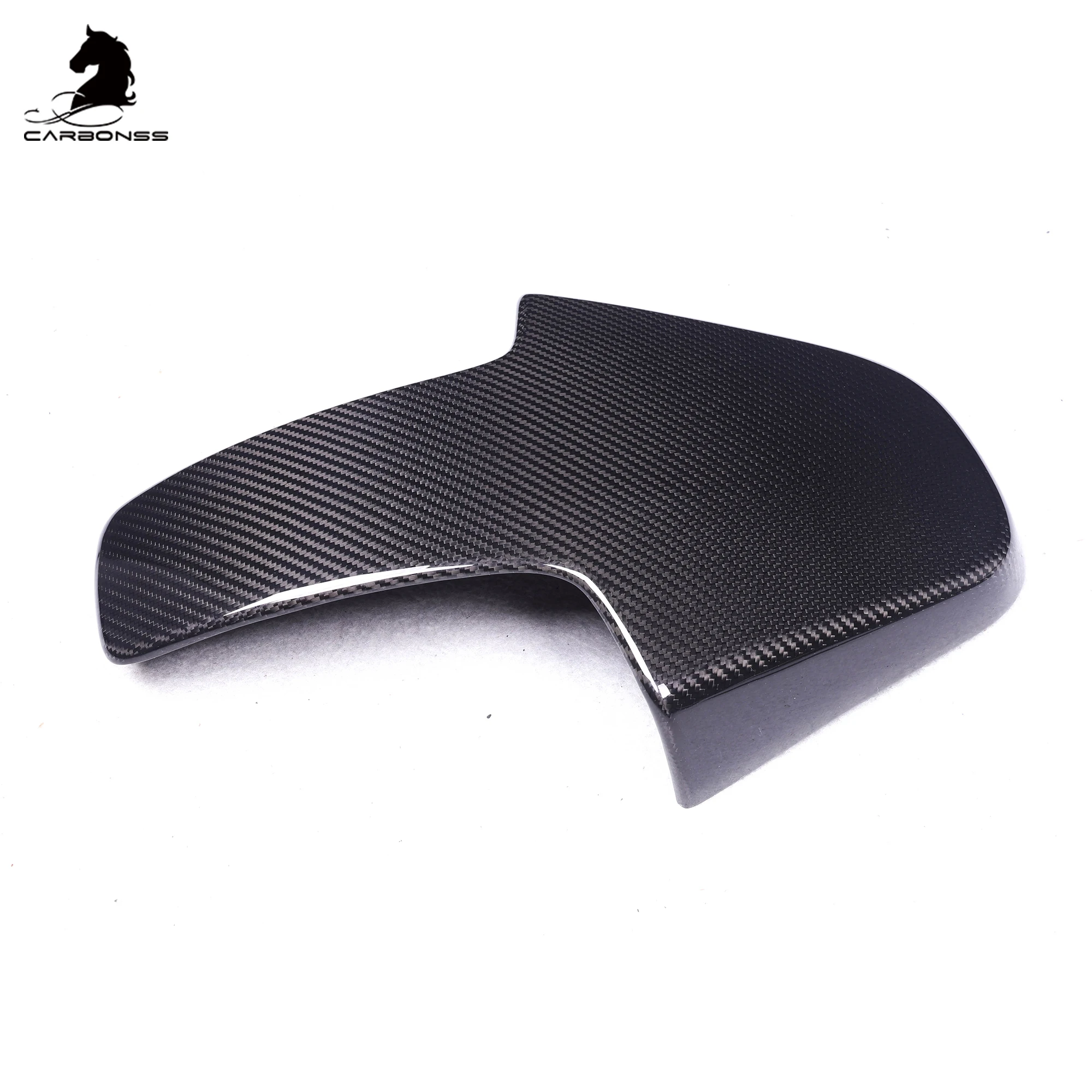 Embellecedor de cubierta trasera de asiento de fibra de carbono seco para M3 G80 G82 M4 embellecedores interiores de estilo de coche 2023+ - imagen 3