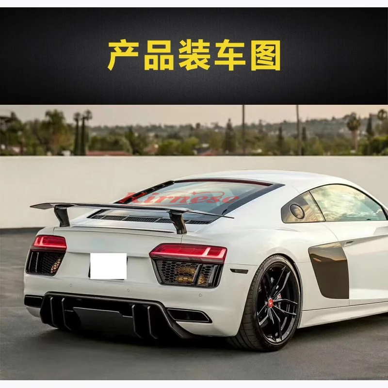 Alerón trasero de carbono para Audi R8 V10 Coupé 2016-2019 - imagen 5