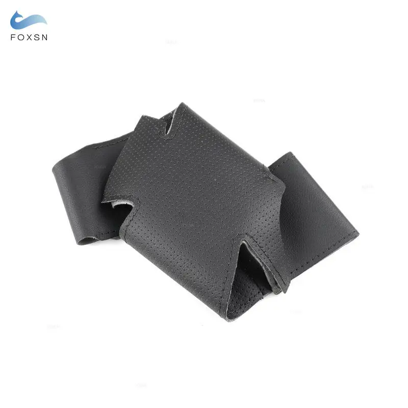 Funda volante cuero perforado negra – Hyundai ix25 Creta Elantra ix35 - imagen 2