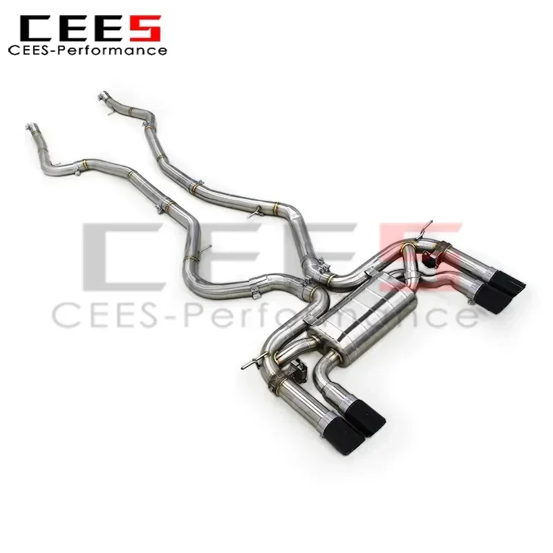 Sistema escape Cees acero inoxidable - BMW X5M X6M F85 F86 4.4TT - imagen 2