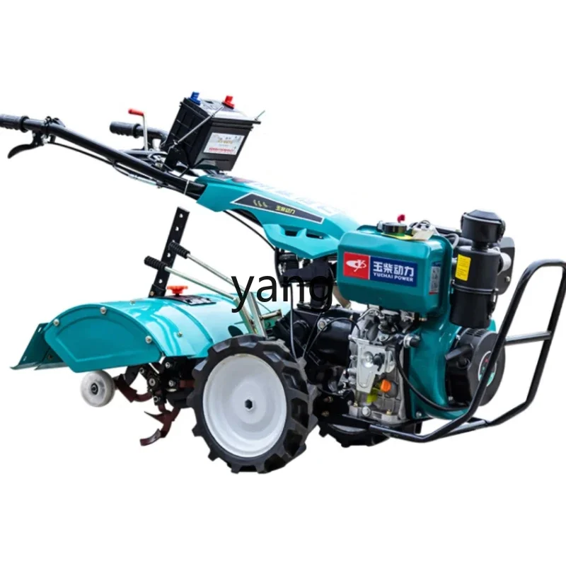 Motocultor diésel Yuchai CX con arado rotativo multifunción - imagen 2