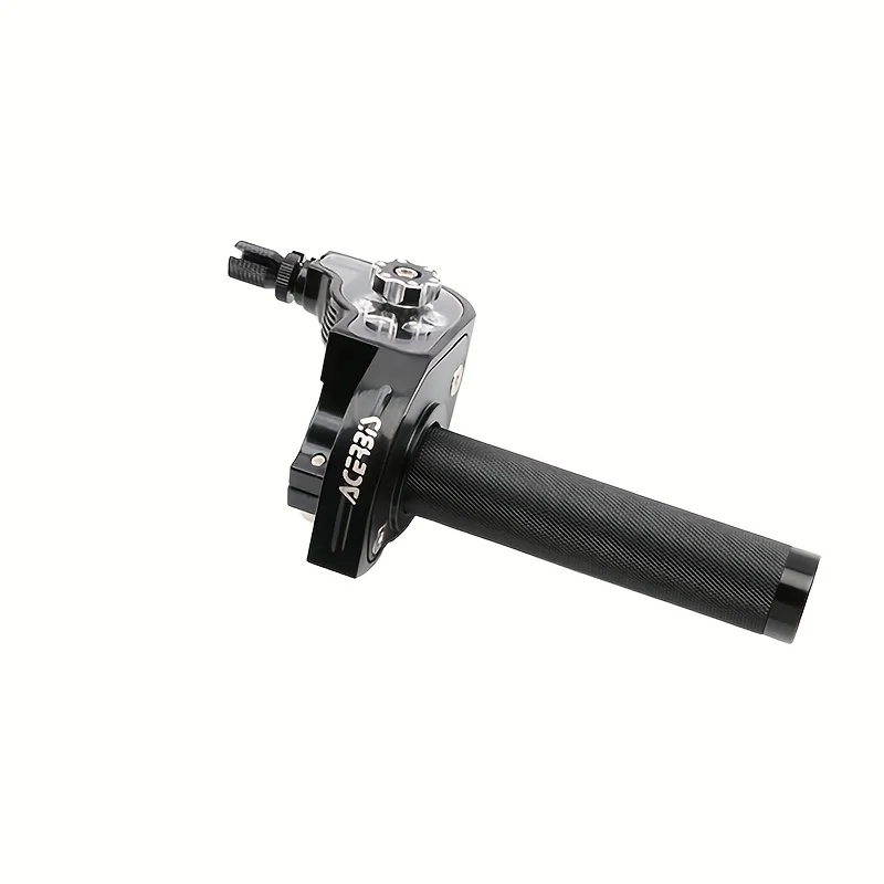 Puño acelerador universal de aluminio de 22 mm con cable para moto y quad - imagen 4