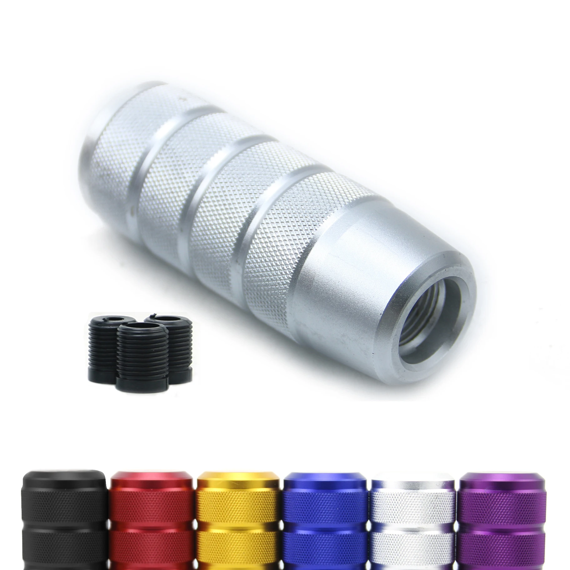Pomo cambio aluminio antideslizante universal para coche - imagen 3
