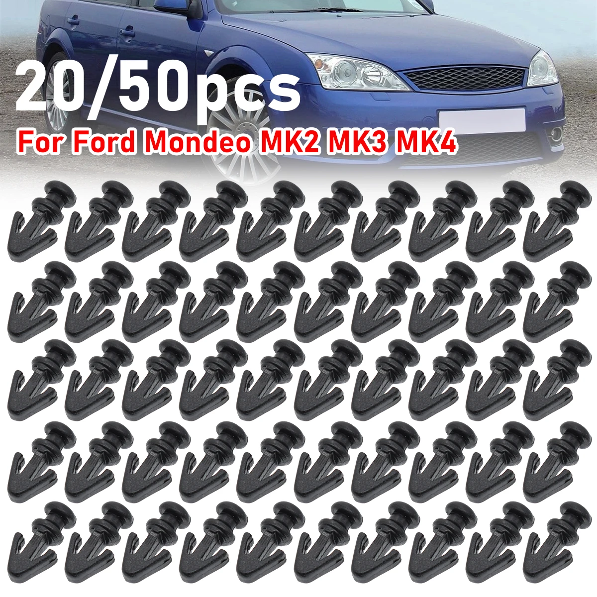 Grapas de burlete inferior de puerta para Ford Mondeo MK2-MK4