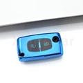 2 button blue