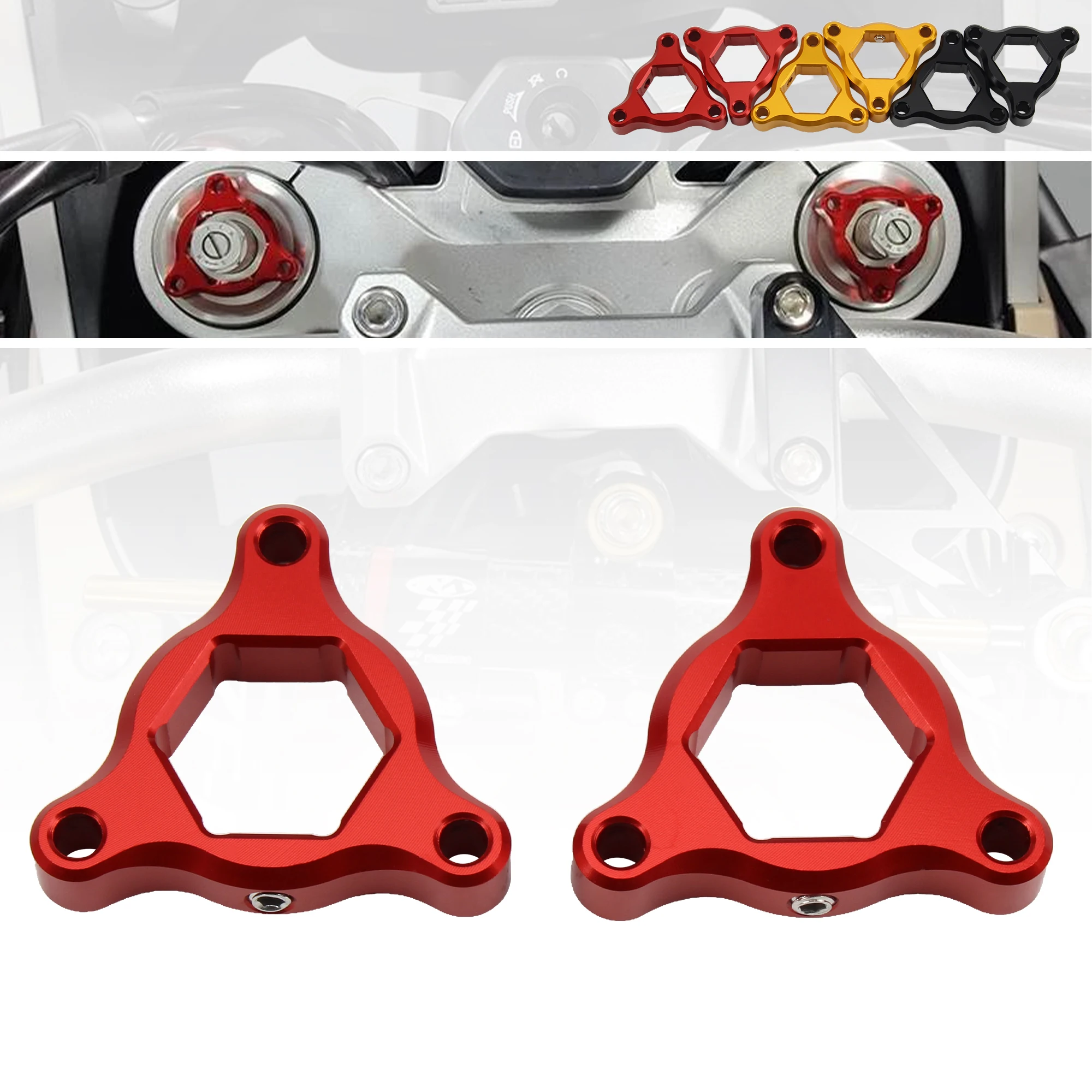 Amortiguador CNC universal de aluminio para pit bike - imagen 5