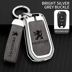 Zine funda de cuero para llave Peugeot - compatible con 208 y más