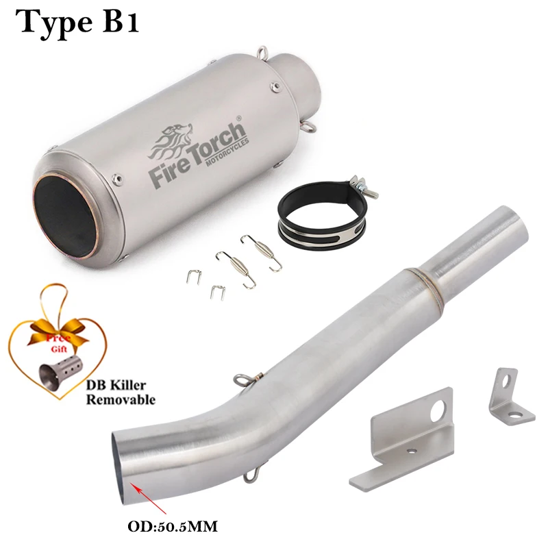 Escape con silenciador para Bajaj NS160, NS200, RS200 y Dominar 400 - imagen 4