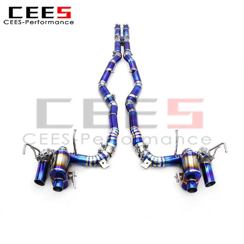 Sistema de escape con válvula CEES Sport para Ferrari F12 Berlinetta 6.3L V12