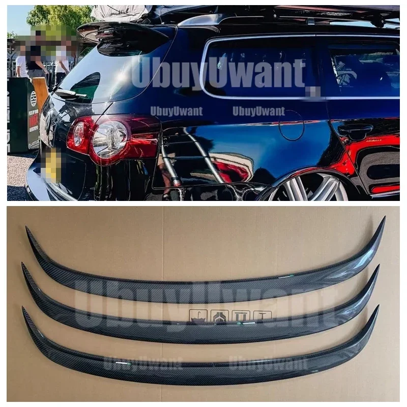 Alerón trasero de fibra de carbono para VW Passat R36 2009-2012 - imagen 5