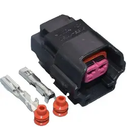 Shhworldsea 06A973722 conector hembra sellado de 2 pines