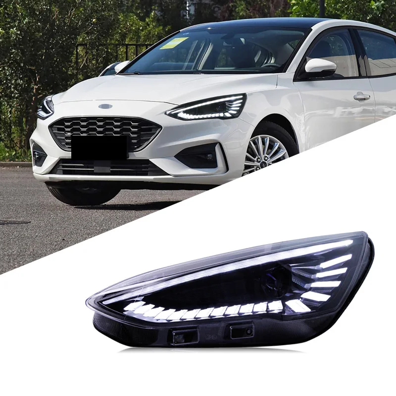 Faros LED Sewiyolin para Ford Focus 2019-2021 con DRL y antiniebla - imagen 5