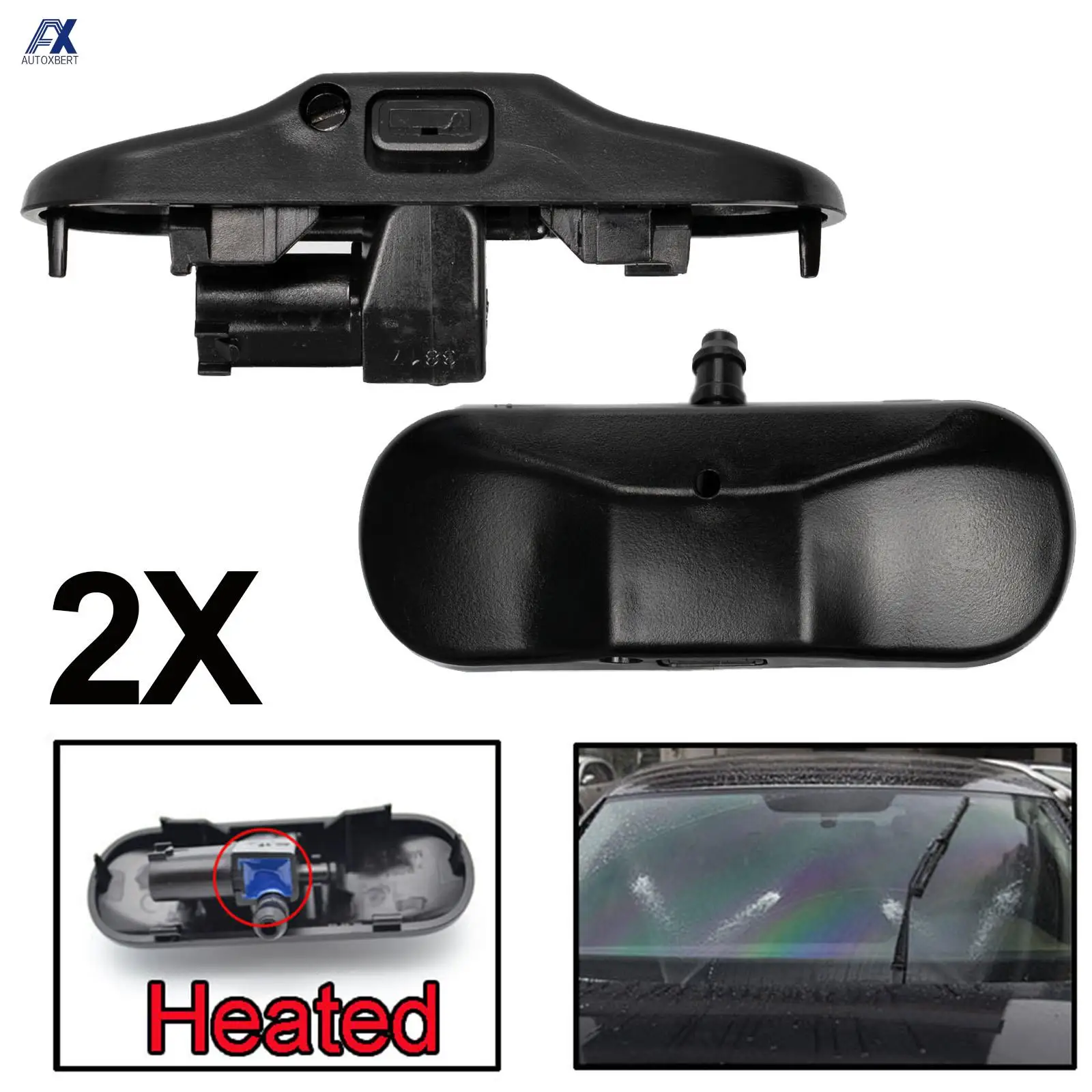 Tensoras lavaparabrisas calentadas para Audi TT A1 8X A4 B8 Q3 Q5 Q7
