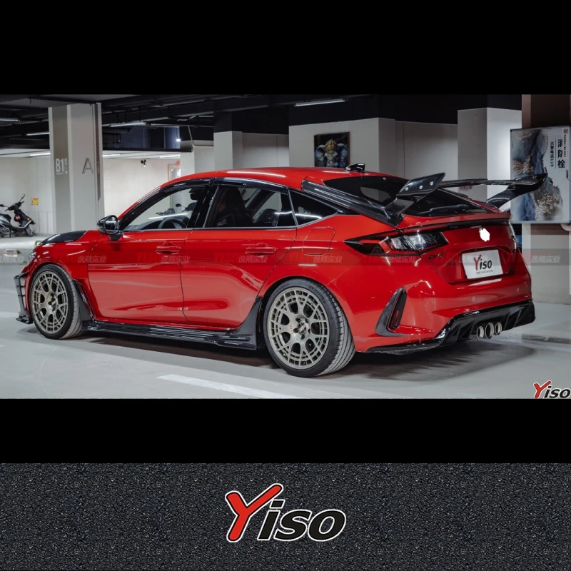 Difusor trasero de fibra de carbono Varis para Honda Civic Type R FL5 - imagen 2