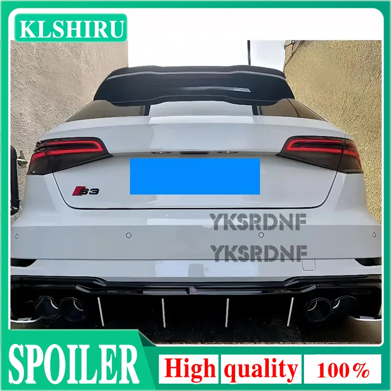 Alerón techo trasero ABS Audi A3 S3 8V Sportback 2014-2020