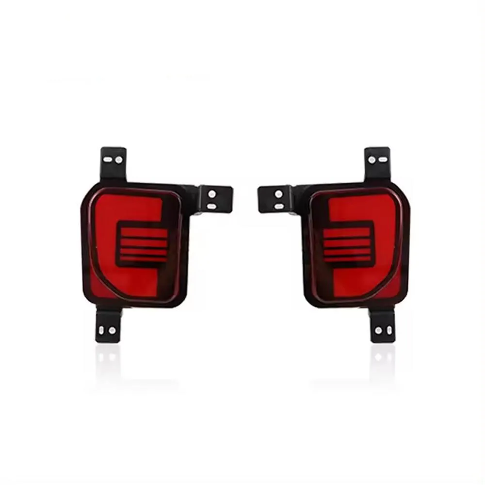Luz trasera LED para coche, lámpara reflectora de parachoques trasero para Ford Everest 2022 2023, luz de freno de estacionamiento - imagen 3