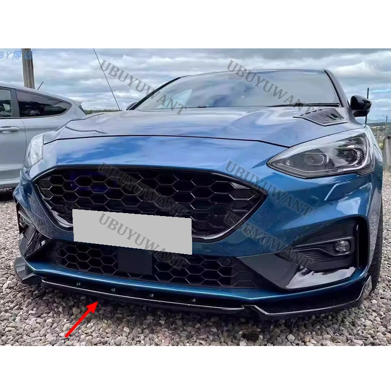 Labio de parachoques Ford Focus MK4 ST-Line decorativo antiarañazos - imagen 4