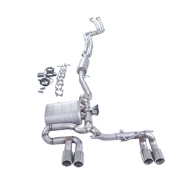 Escape catback eléctrico acero SUS304 – BMW Serie 3 E90 E92 E93 2.5-3.0L