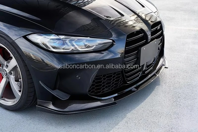 Labio delantero fibra de carbono 3D para BMW G80 M3 y G82 M4 - imagen 2