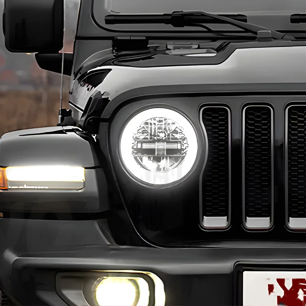 Kit de faros LED automáticos para Jeep Wrangler 2018-2024 - imagen 5