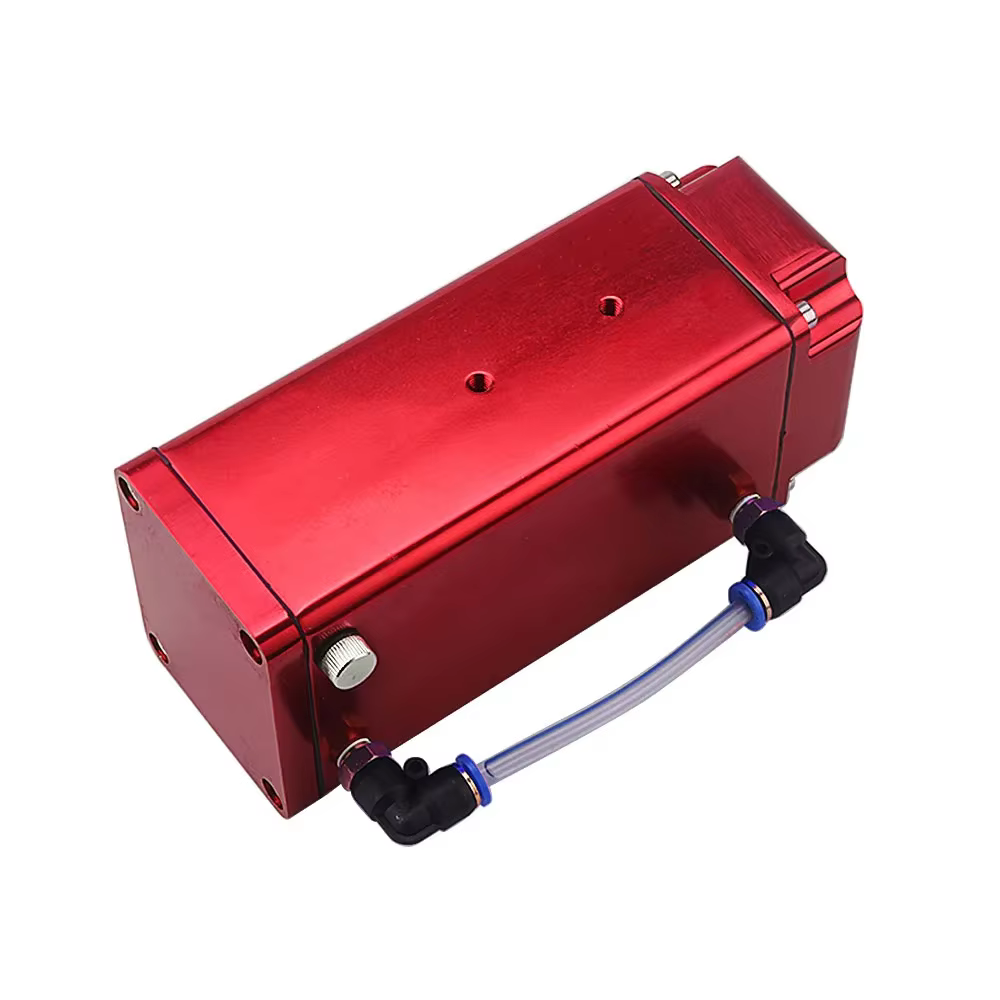 Depósito recuperador de aceite de aluminio universal para motor - imagen 4