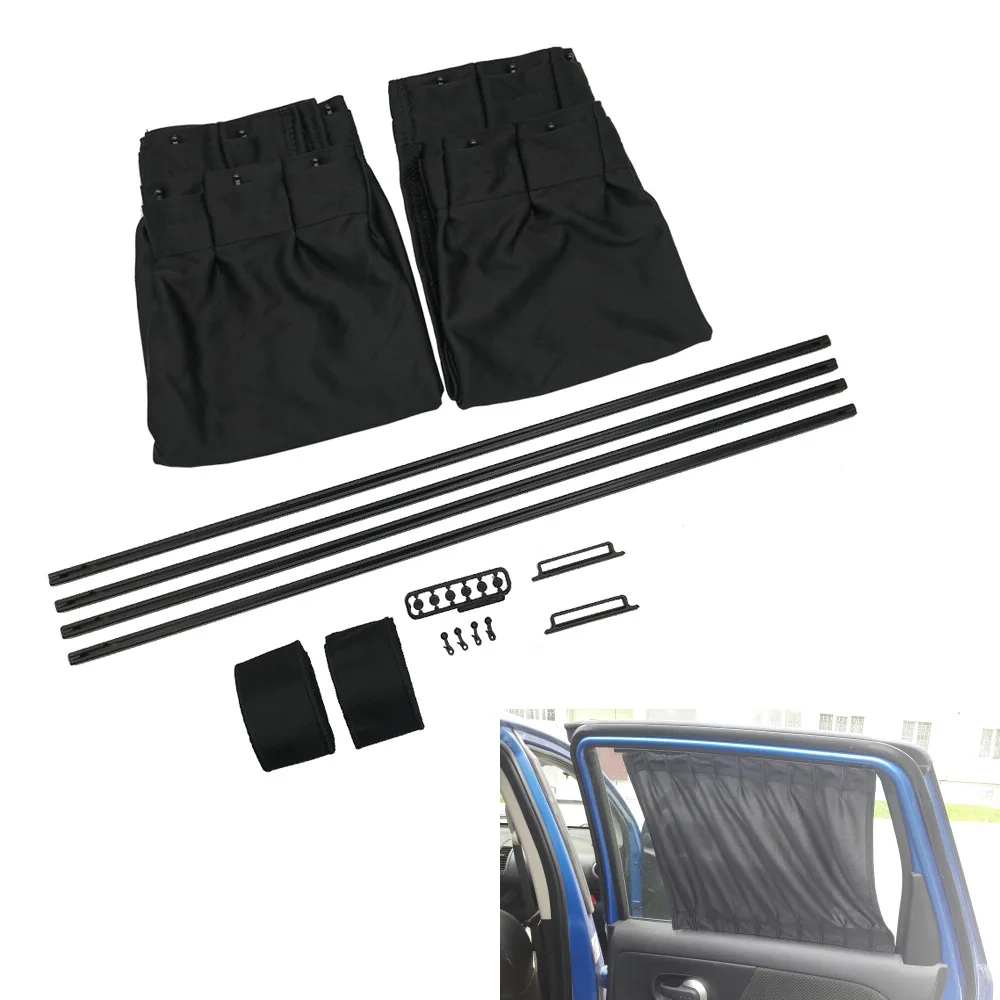 Cortina parasol lateral UV universal para ventanilla coche