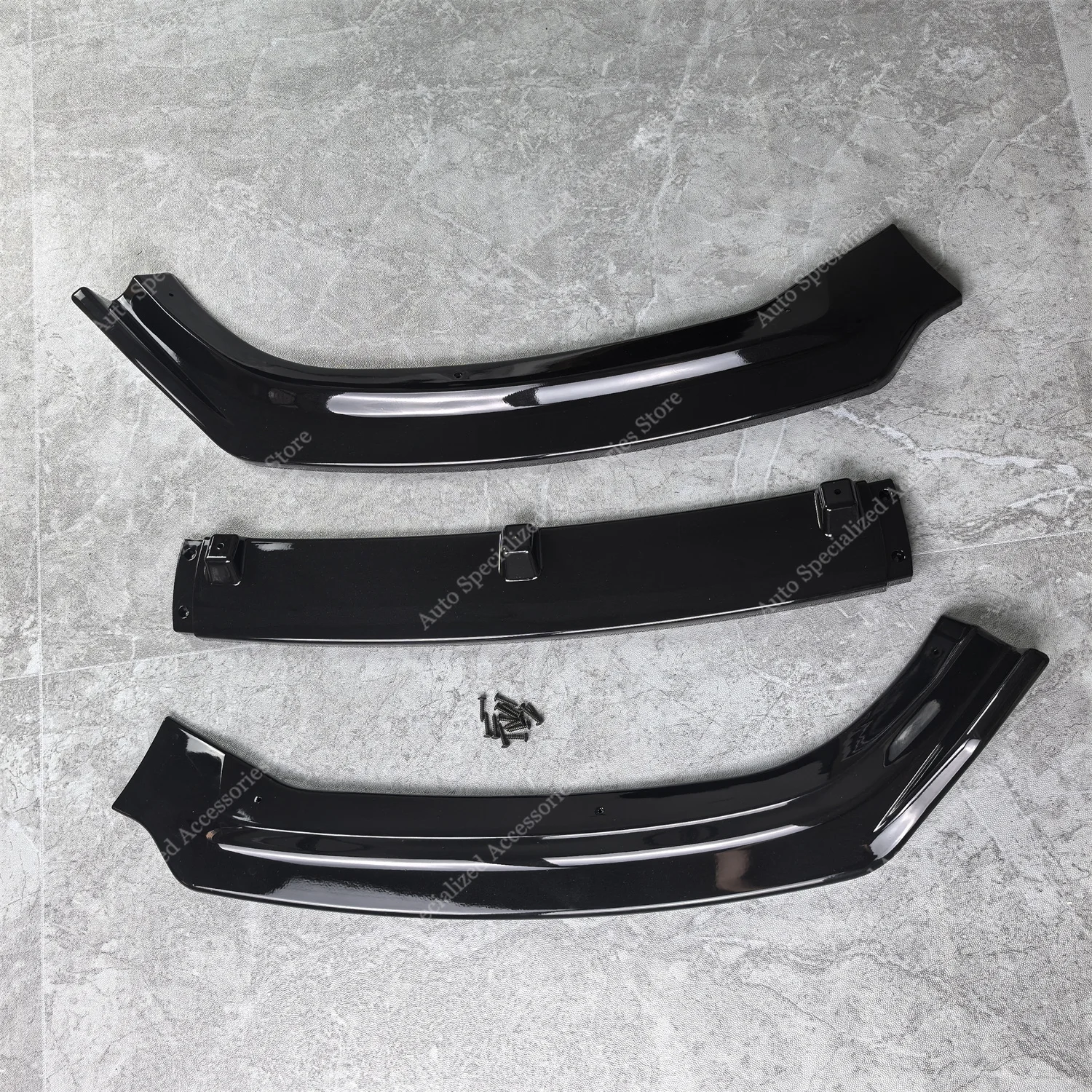 Divisor de paragolpes delantero ABS negro brillo – Skoda Kodiaq - imagen 5