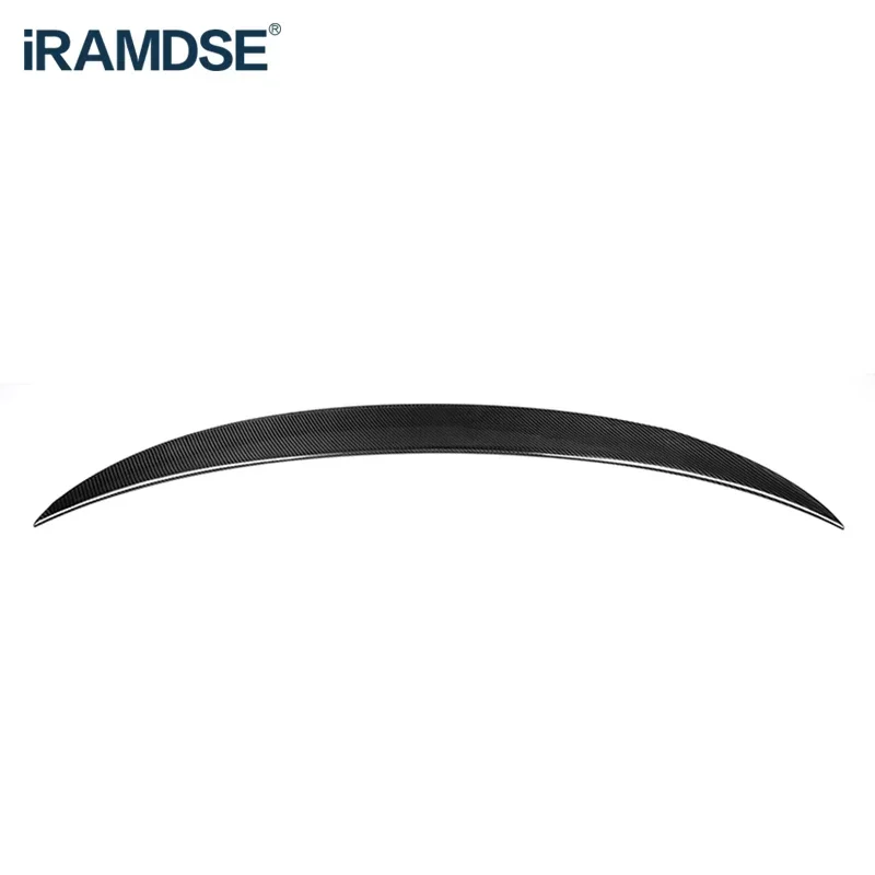 Alerón trasero de carbono real tipo ducktail para BMW E92 Coupé - imagen 4