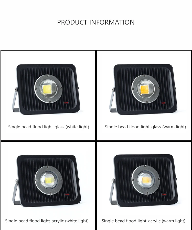 Foco LED montado en taller de coches