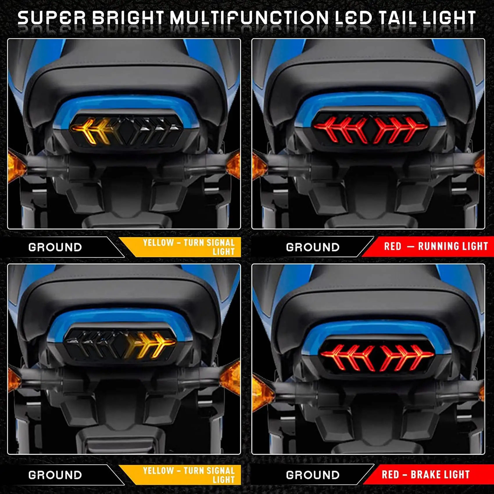 Luz Trasera LED Honda MSX/GROM