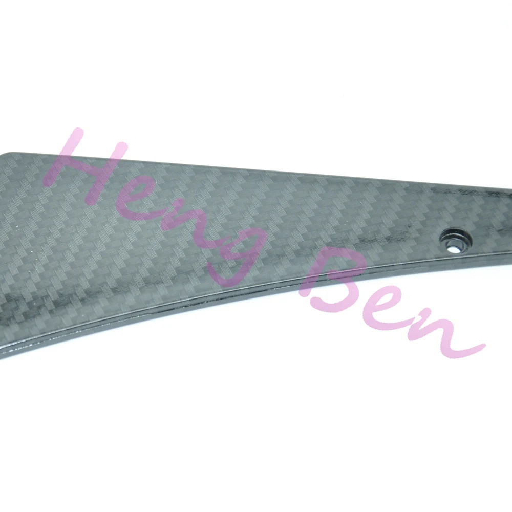 Canards de fibra de carbono para labio parachoques delantero Honda Fit - imagen 3