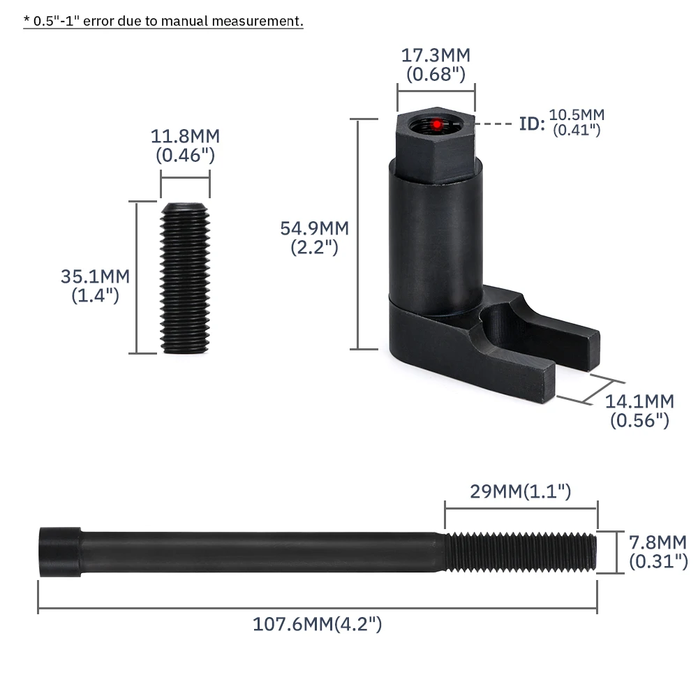 Kit extracción inyector Ford 6.7L Powerstroke F-250 F-350 F-450 F-550 11-18 - imagen 5