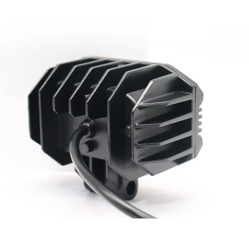 Foco LED de trabajo ovalado para coche, moto y todoterreno
