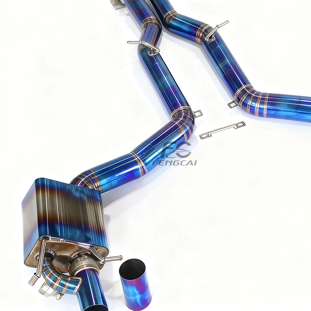 Escape cat-back de titanio para Mercedes-AMG C 63 C205 4.0T - imagen 3