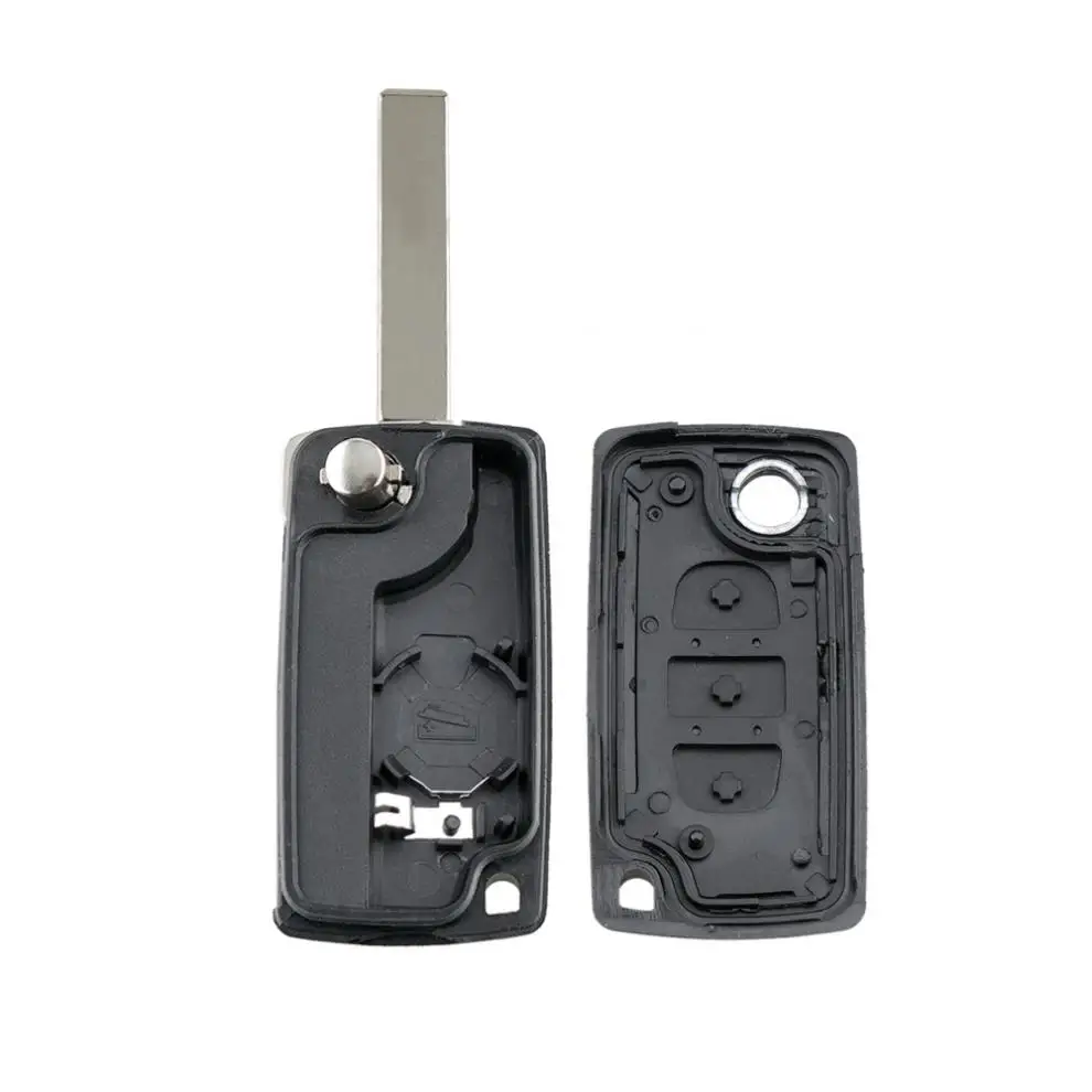 Funda llave remota plegable Peugeot 207-807 Citroen C2-C6 - imagen 4