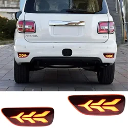 Piloto trasero LED Nissan Patrol 2012-2019 con intermitente y luz de freno