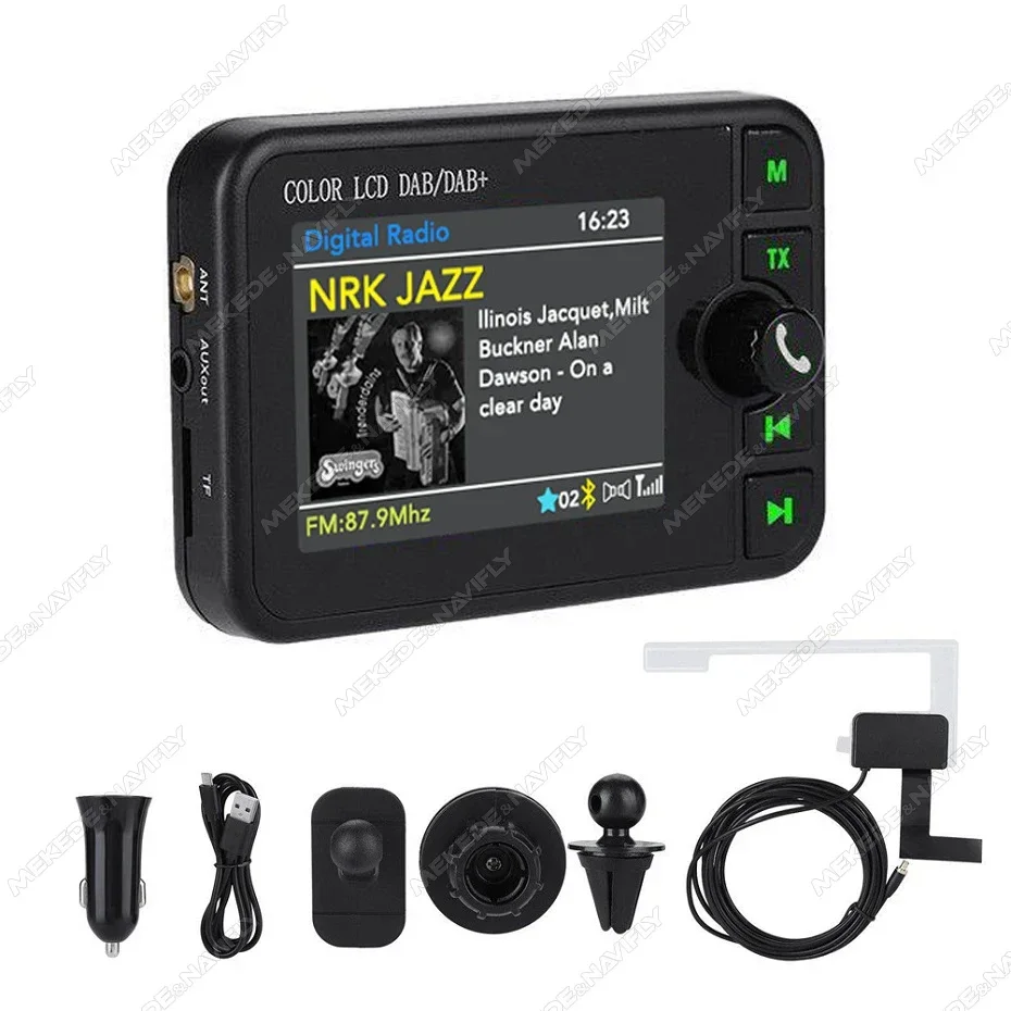 Receptor y accesorios incluidos