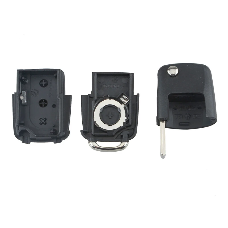 Carcasa de llave Volkswagen MK5, 3 botones y llave abatible - imagen 2